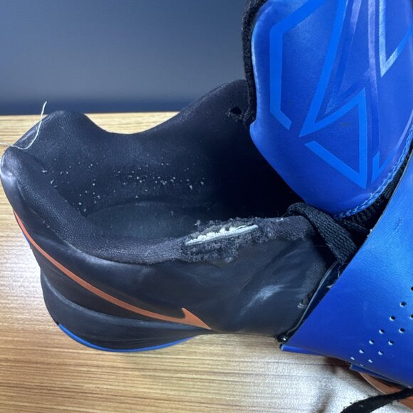 RARE Nike Zoom KD Kevin Durant 4 IV Men US 13  Away Black Orange Blue 473679-001 - Picture 2 of 9